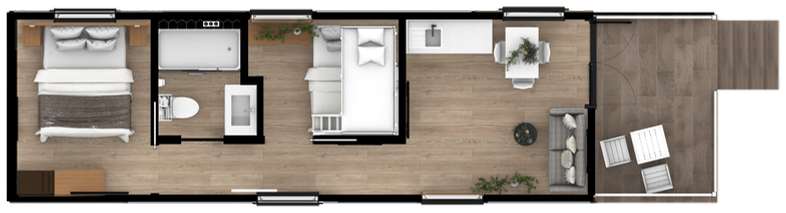 Floor plan — Clever Stay Family